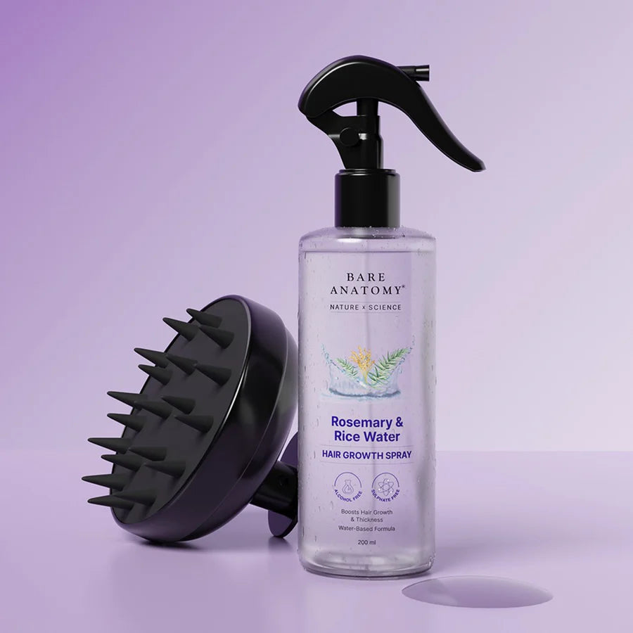 Rosemary & Rice Water Hair Growth Spray