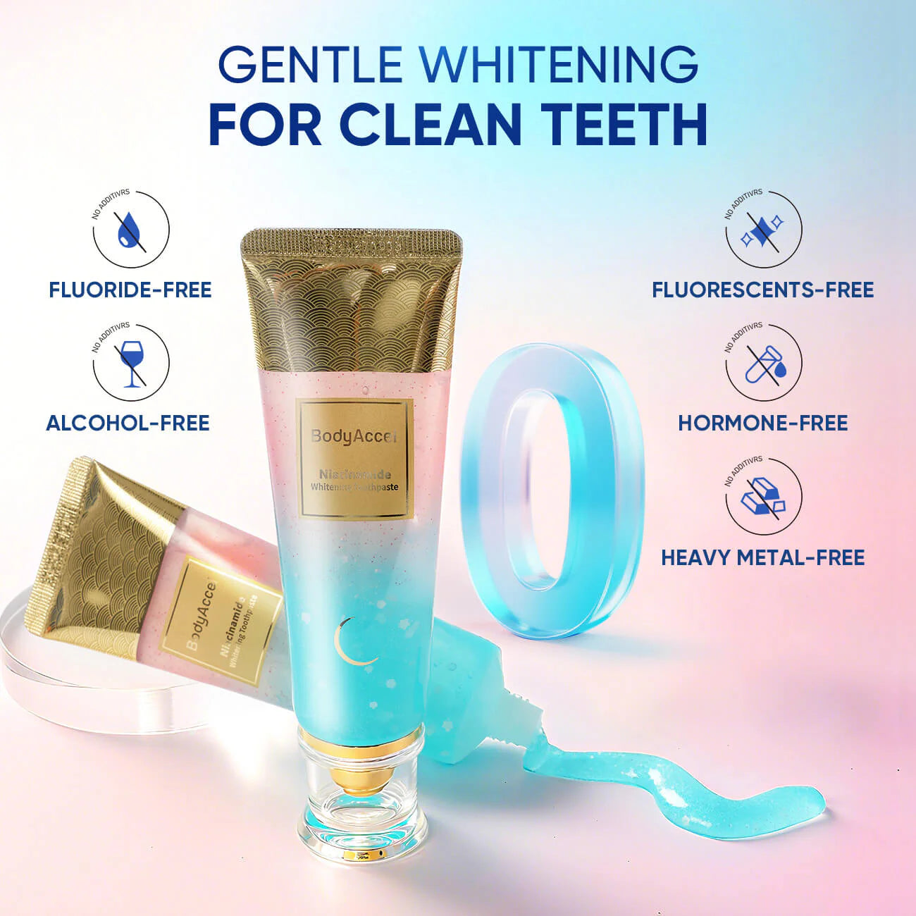Body Accel toothpaste Buy 1 Get 1 Free