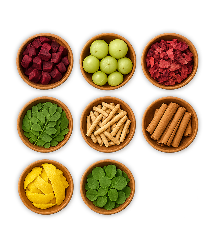 (Buy 1 Get 1 Free) Morniga Powder+Cardio Vitality Super Blend