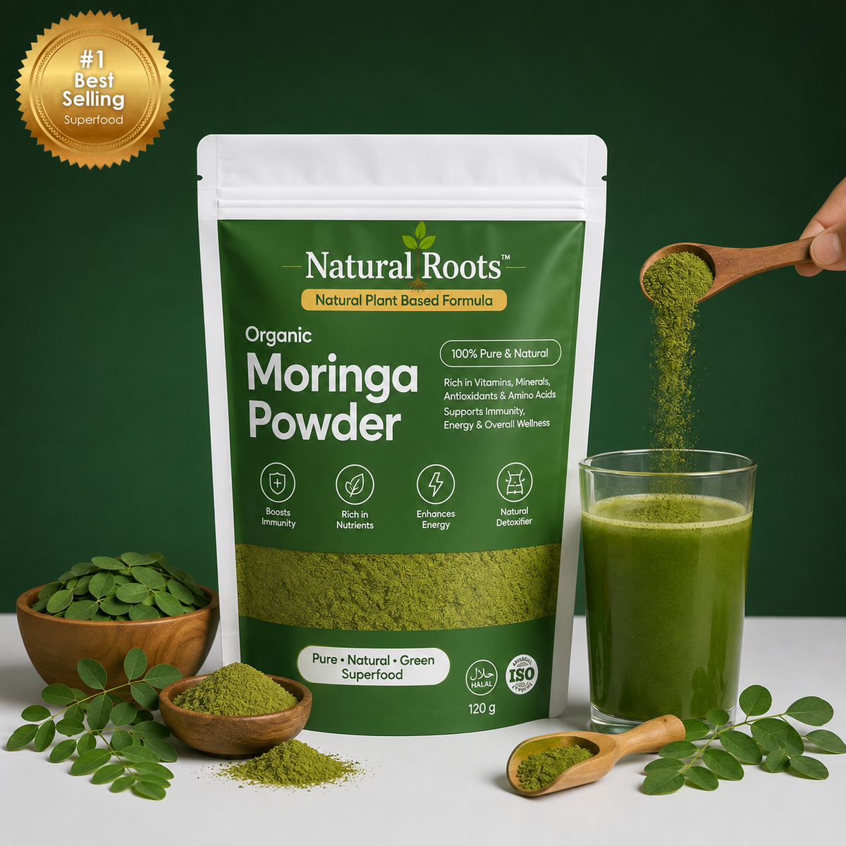 (Buy 1 Get 1 Free) Morniga Powder+Cardio Vitality Super Blend